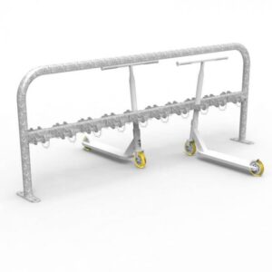SRD20 Double Sided Kick Scooter Rack for 20 Scooters