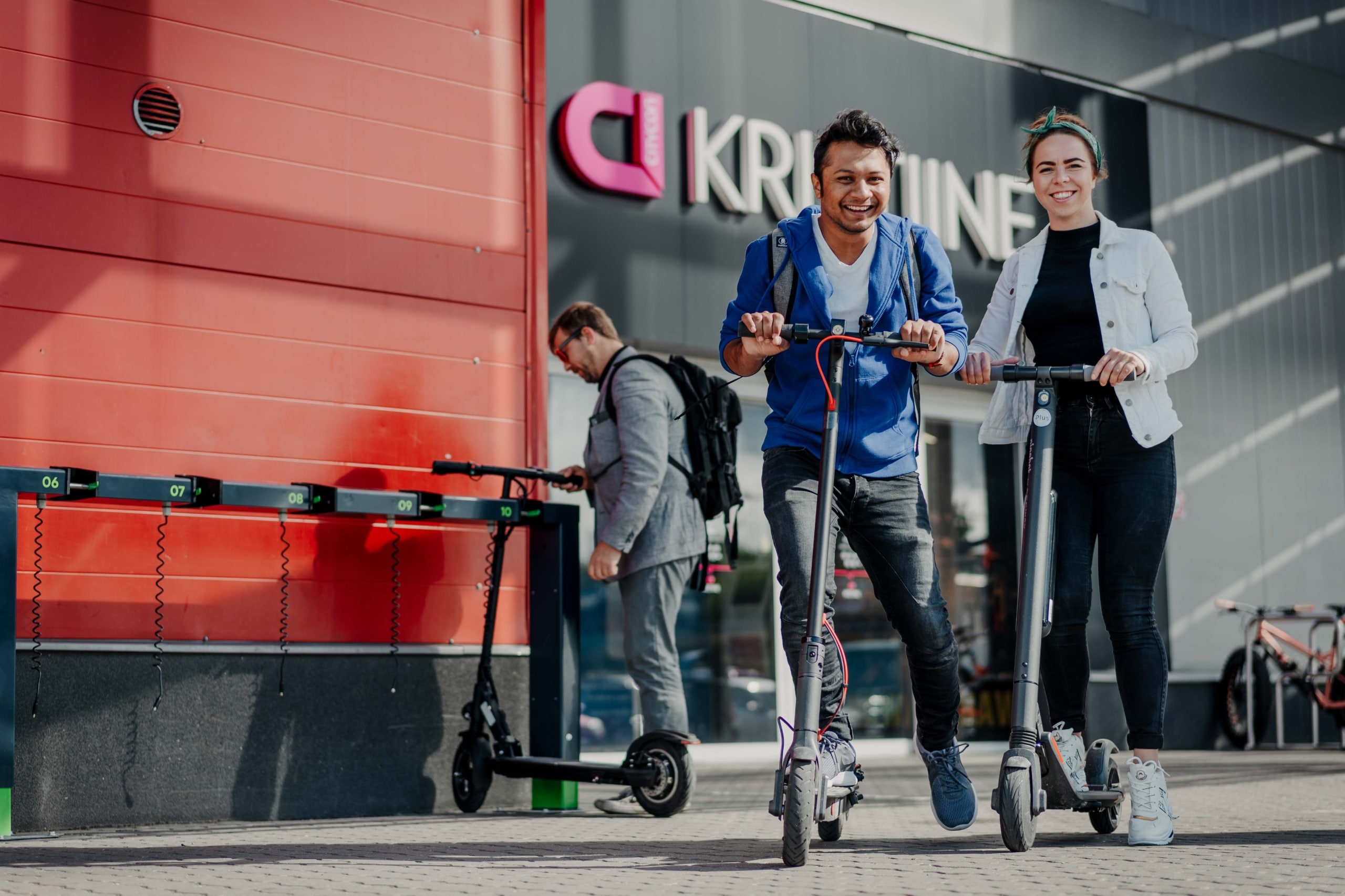 Smart Scooter Stations